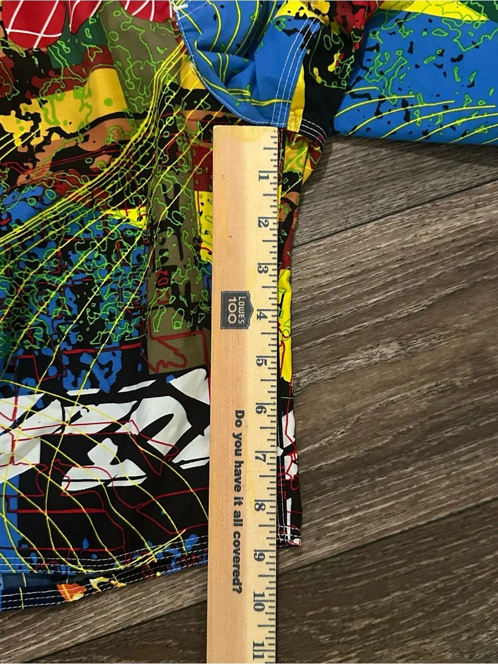 Vintage 2000s Y2K No Boundaries Skate AOP Graffiti Baggy Surfwear Board Shorts S